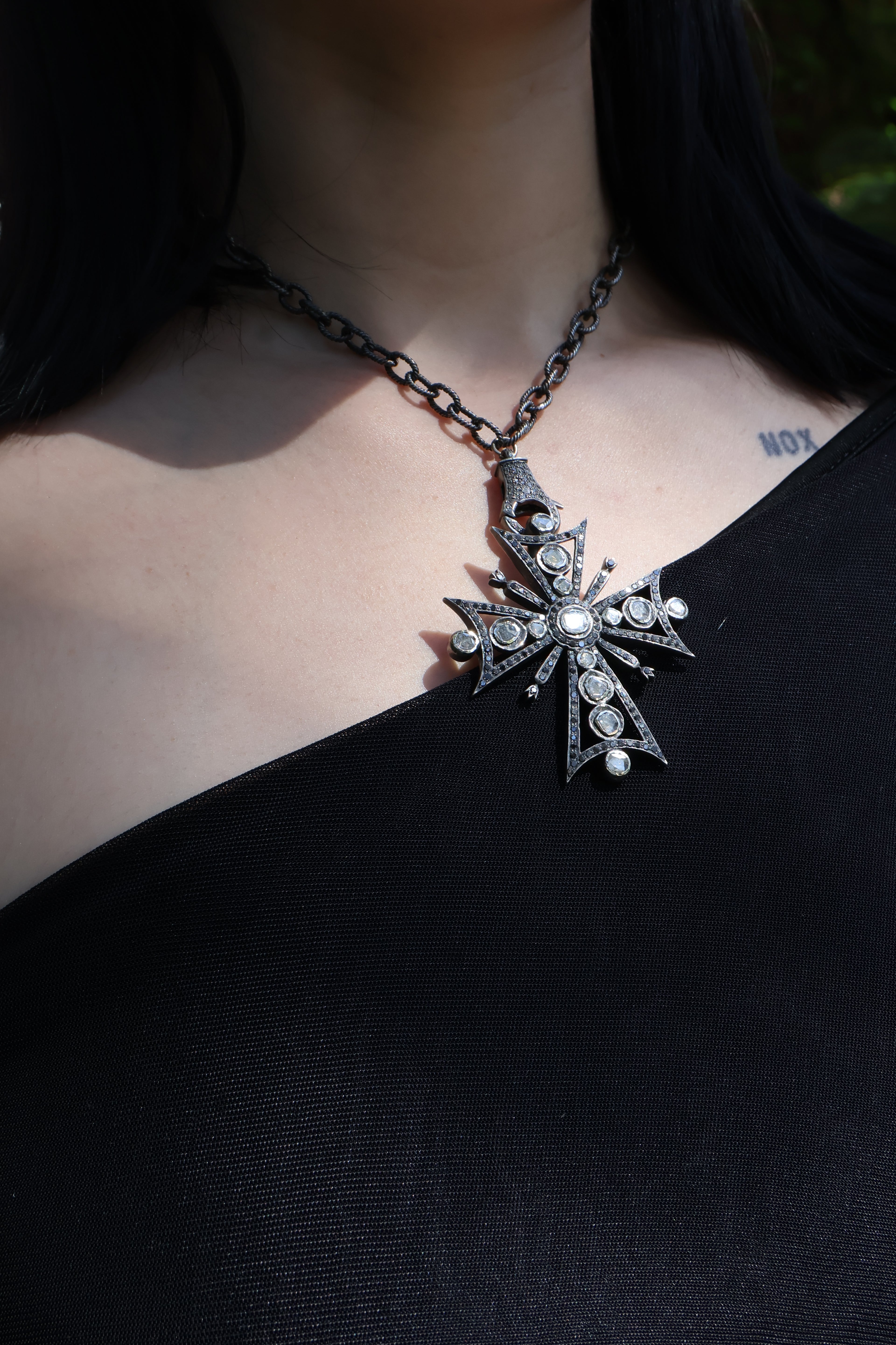 Collier croix