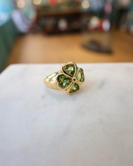 Bague Porte Bonheur Péridots - Sanja Spahr