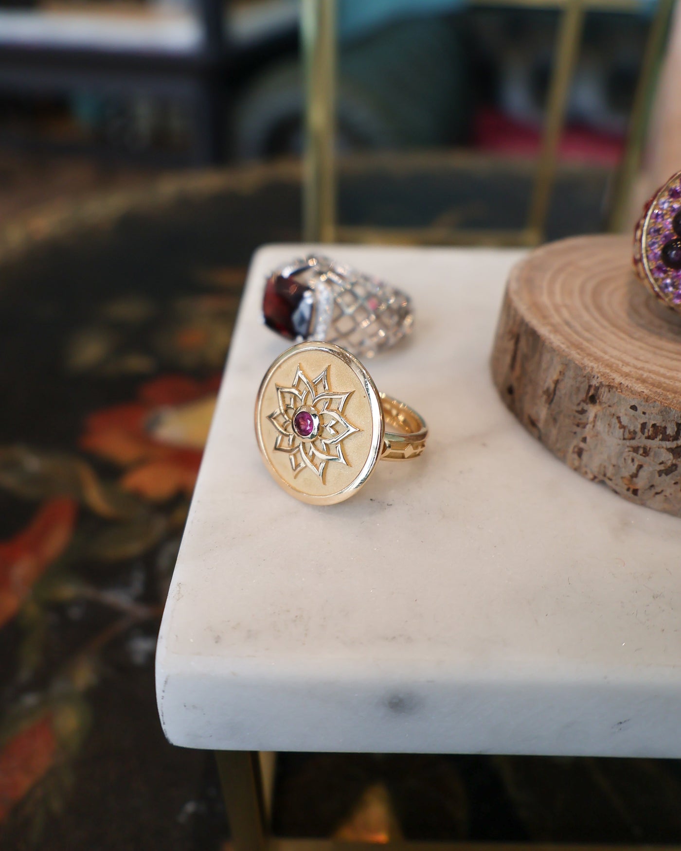 Bague Bouclier - Marc Alexandre