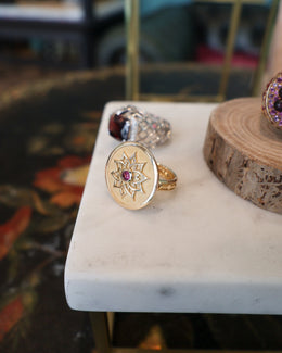 Bague Bouclier - Marc Alexandre