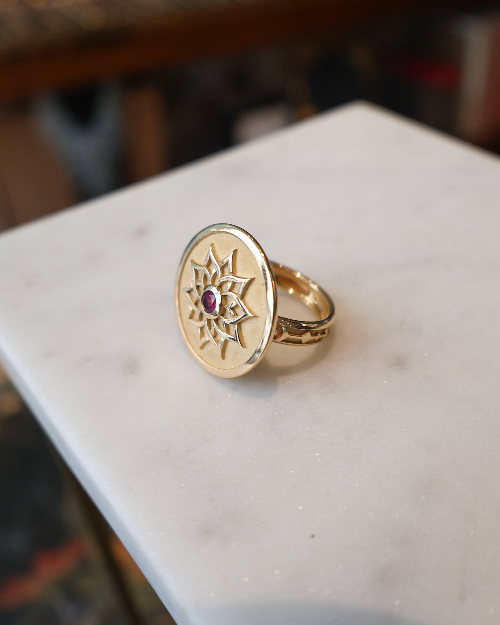 Bague Bouclier - Marc Alexandre