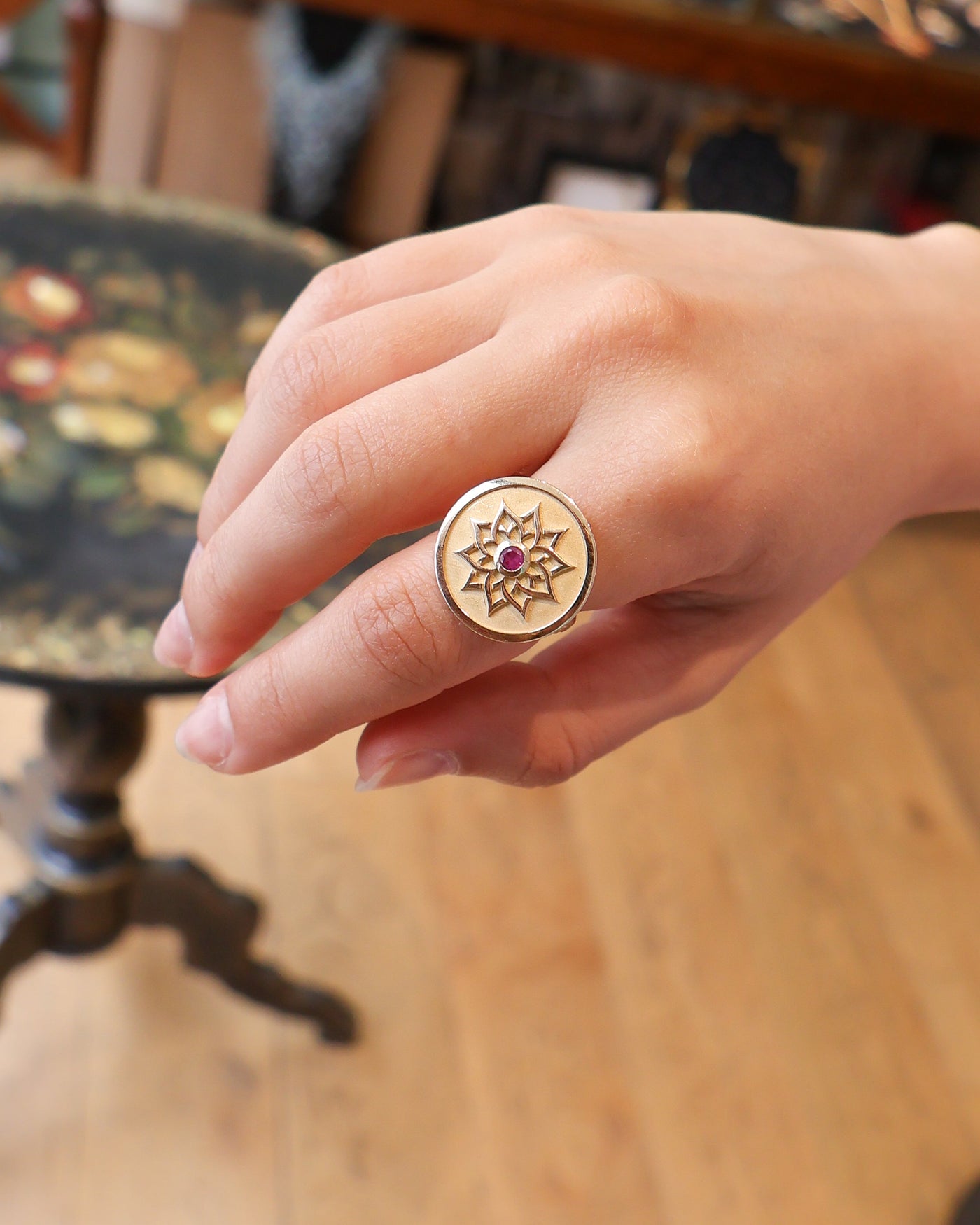 Bague Bouclier - Marc Alexandre