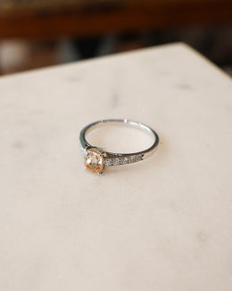 Bague Saphir Jaune - Marc Alexandre