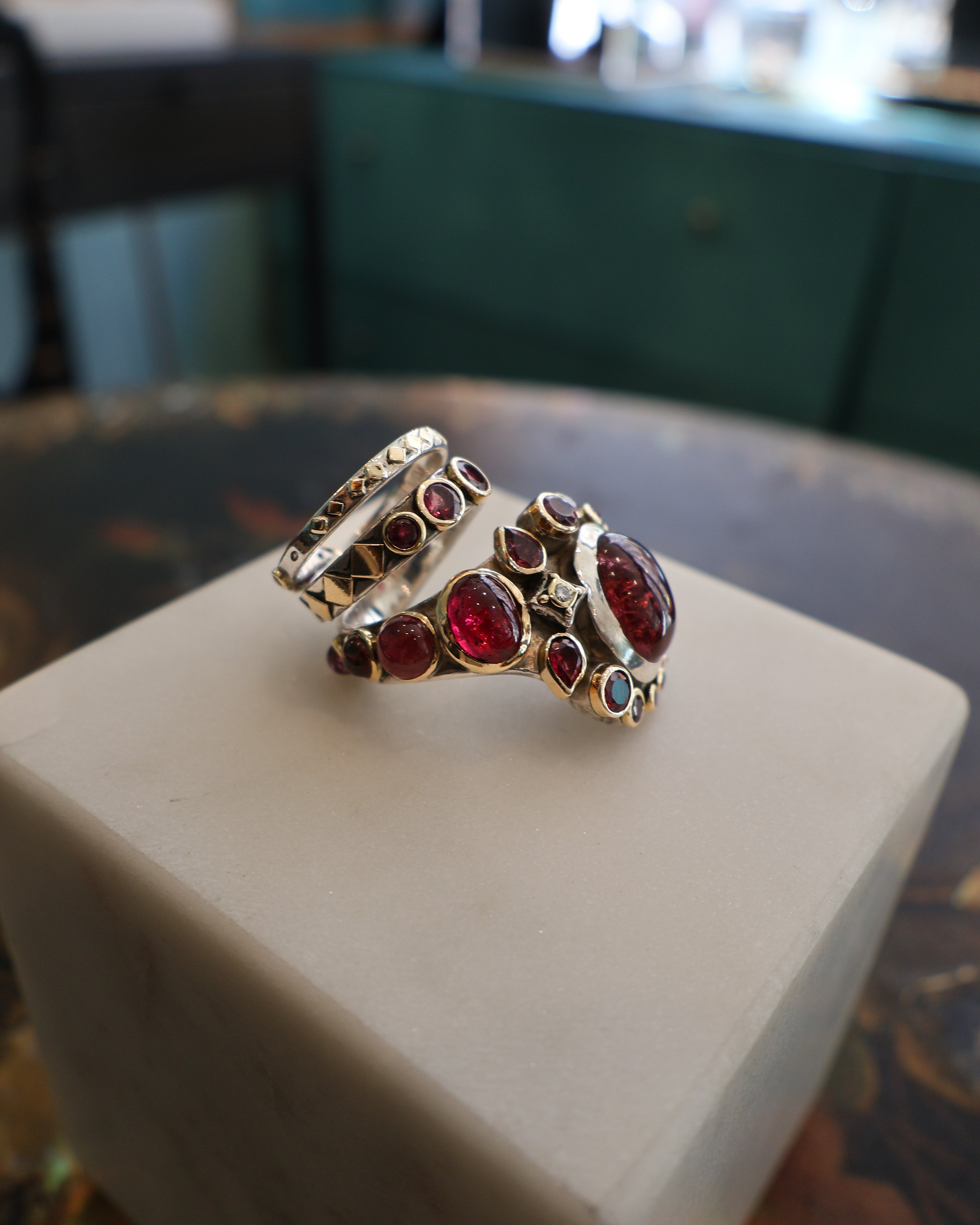 Bague Boa Rubellite - Pascaline Guerin