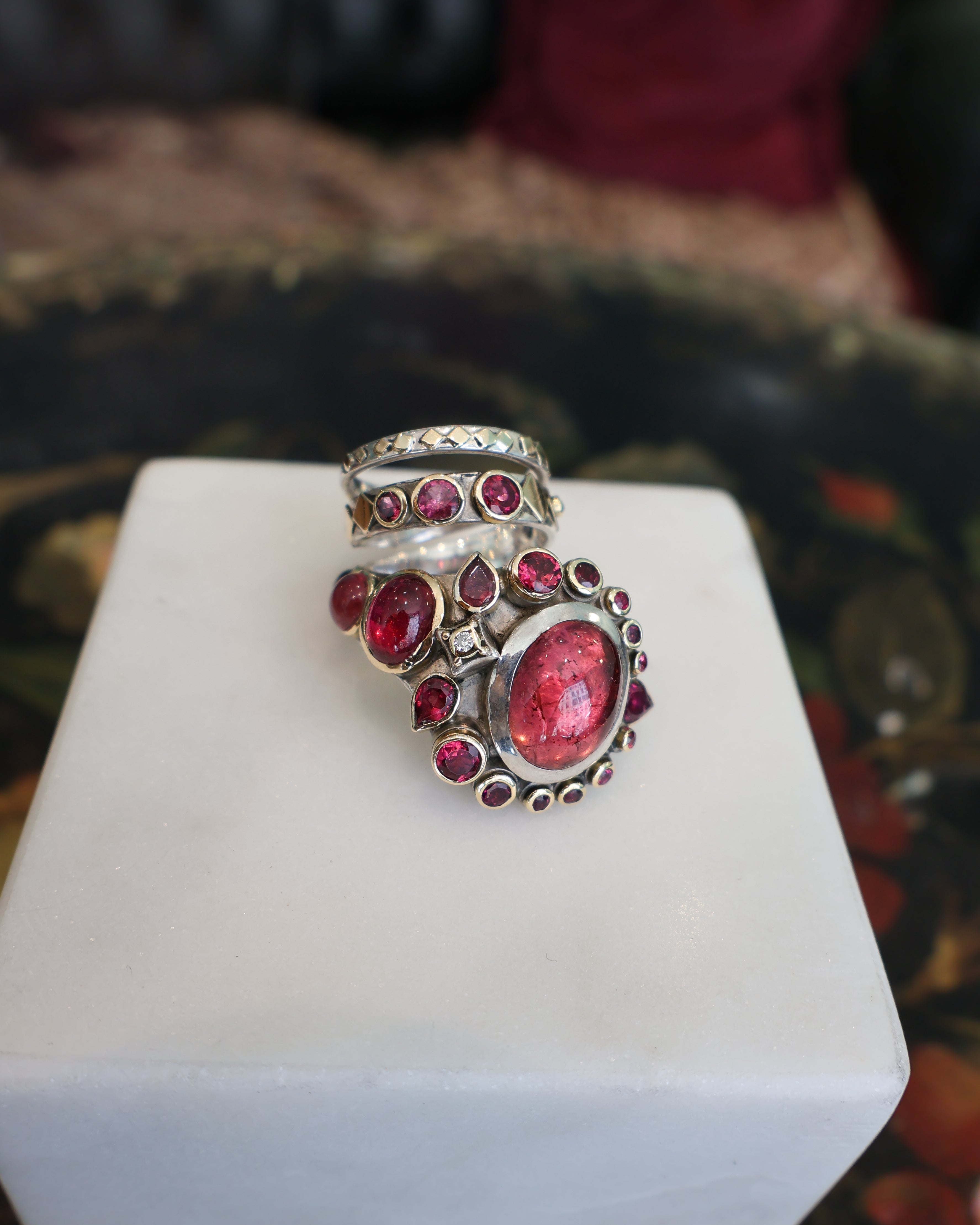 Bague Boa Rubellite - Pascaline Guerin