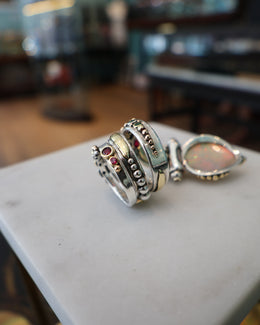 Bague Boa Arc-en-Ciel - Pascaline Guerin