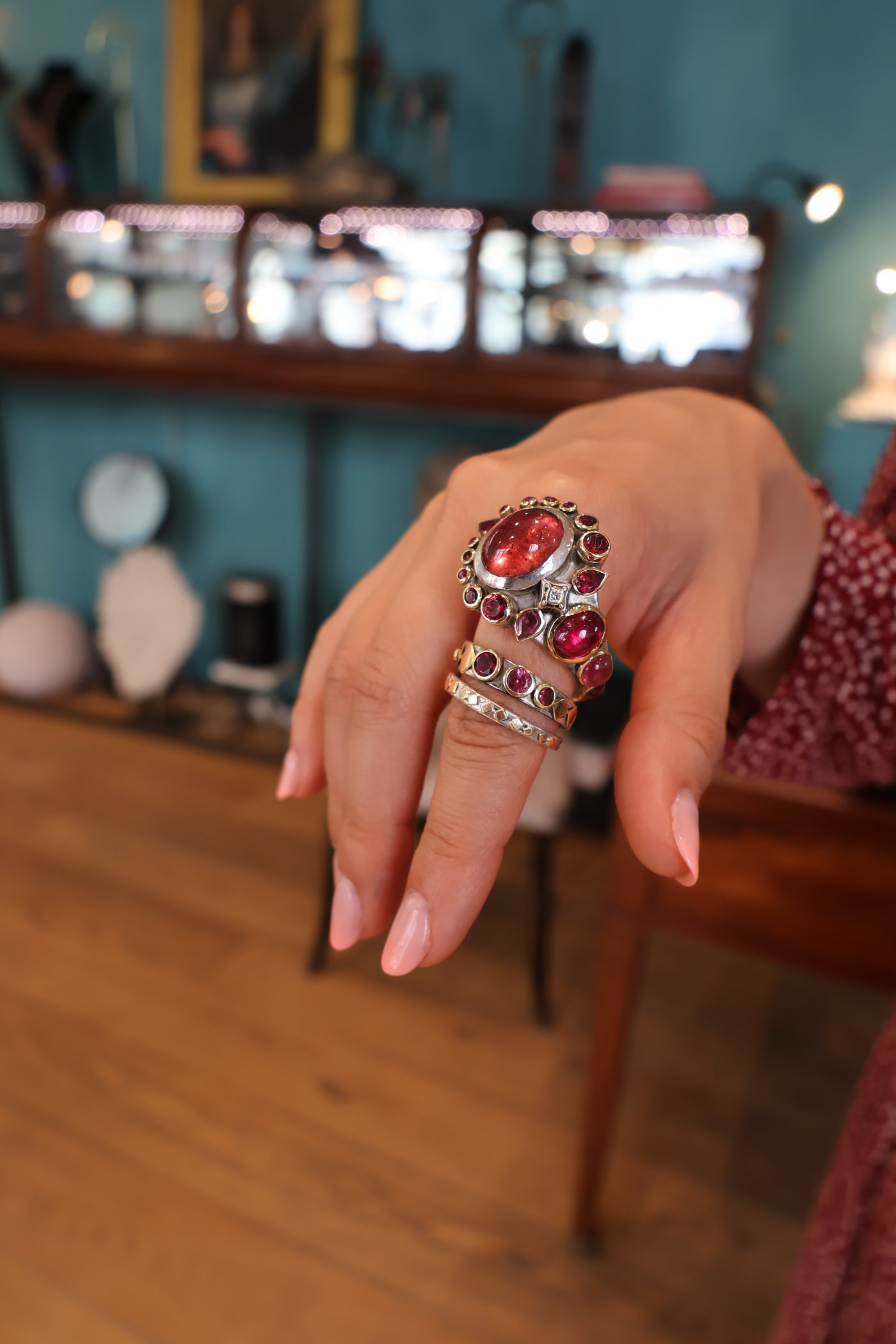 Bague Boa Rubellite - Pascaline Guerin